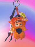 Bratziez The Fox ✦ Custom Y2K Plush Keychain + Bag Charm