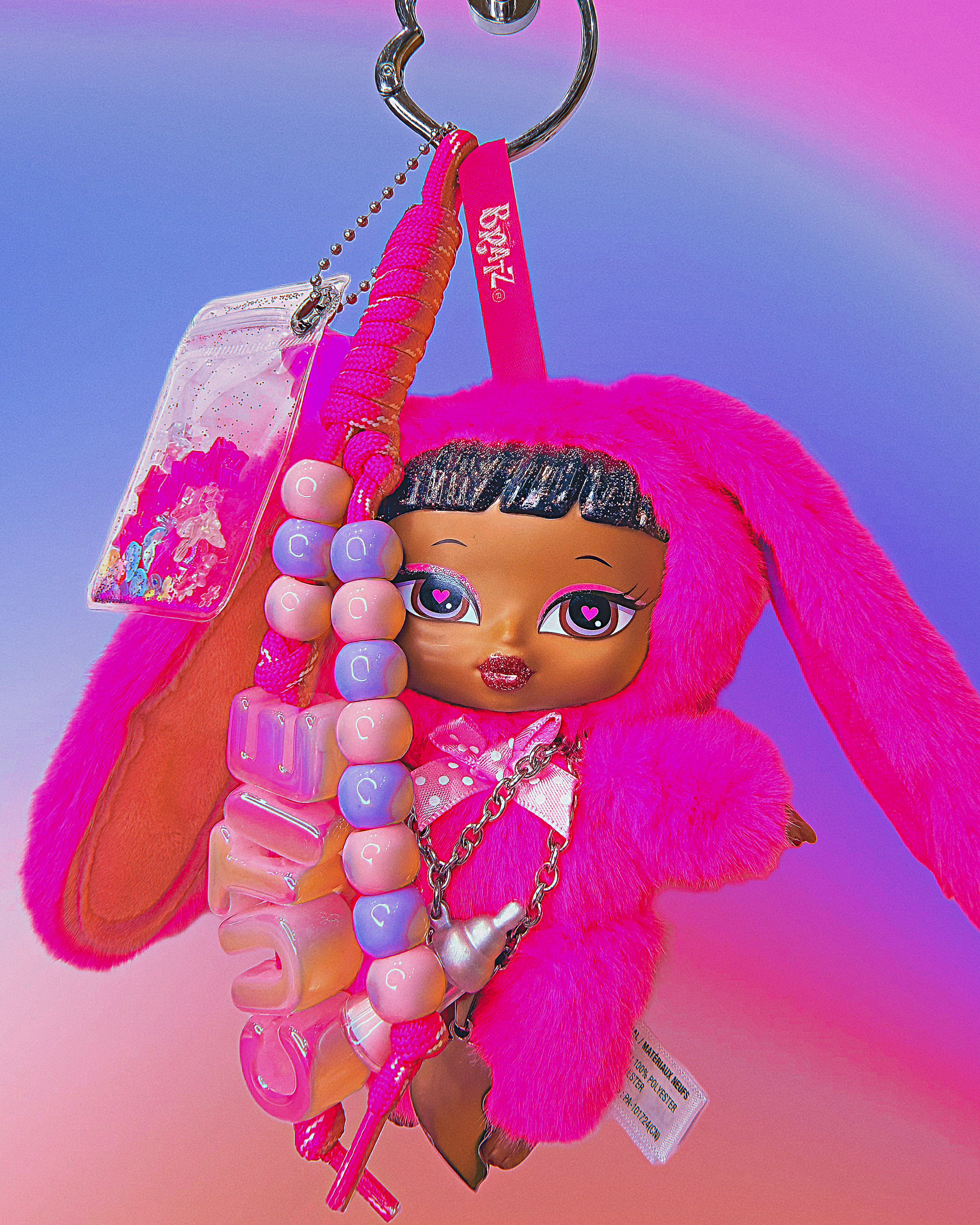Bunny Boo Sasha ♡ Bratziez Y2K Cluster Bag Charm
