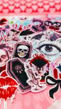 Gothic Coquette ♡ 50 Sticker Pack - 2x2in