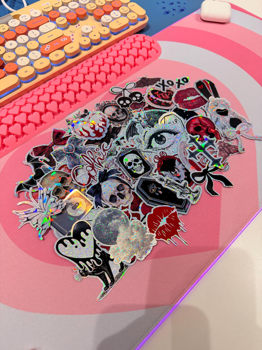 Gothic Coquette ♡ 50 Sticker Pack - 2x2in