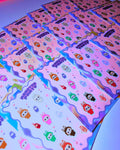 Lalulu Monsters ♡ Glossy or Holo Mini Sticker Sheets - 2.61in x 3.34in